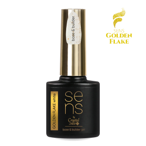 SENS Golden Flake Base Gel - white